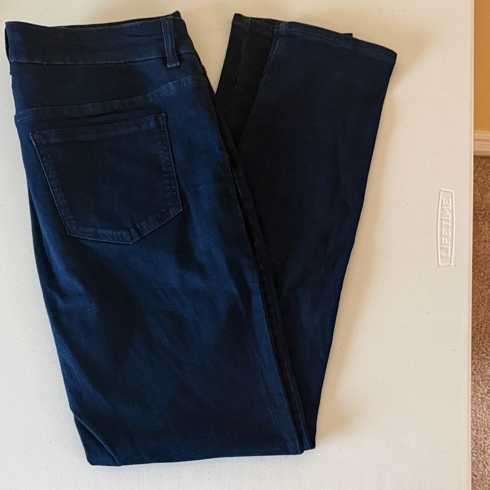 Universal Standard Women's Straight Leg Jeans - Dark Blue